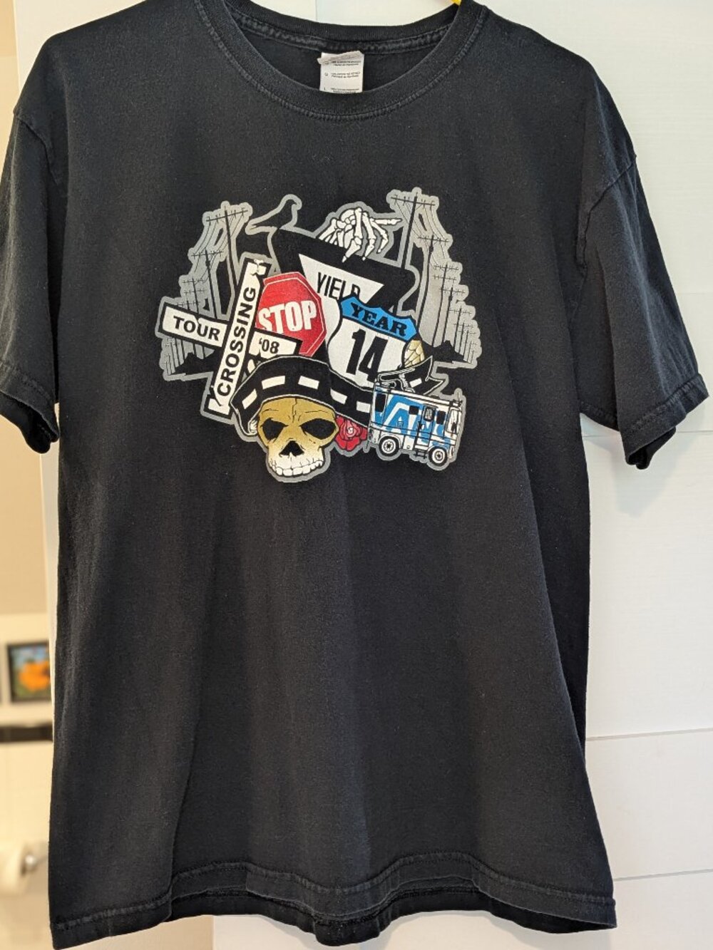 2008 Vans Warped Tour Tee - large